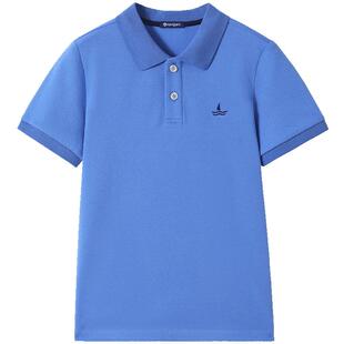 【糖果薄POLO】Navigare意大利小帆船儿童POLO衫男童短袖T恤上衣