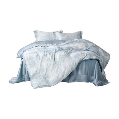 轻奢印花重磅真丝床品