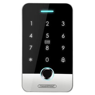 涂鸦智能APP防水指纹门禁系统一体机磁力锁电插锁刷卡密码玻璃门