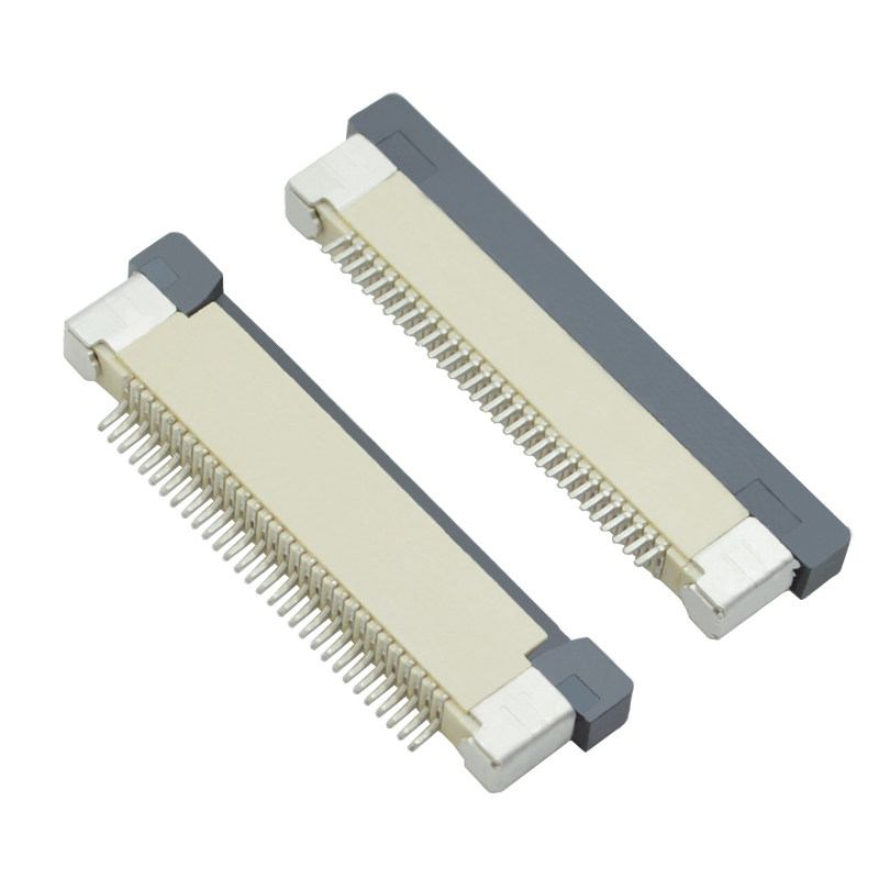 宏利 FFC/FPC连接器 软排线插座0.5mm间距 H2.0抽屉式上接 30-60P