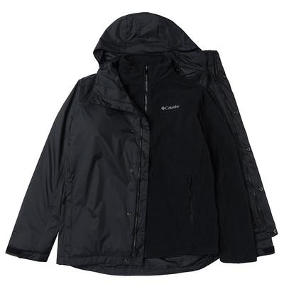 哥伦比亚保暖摇粒绒三合一男连帽