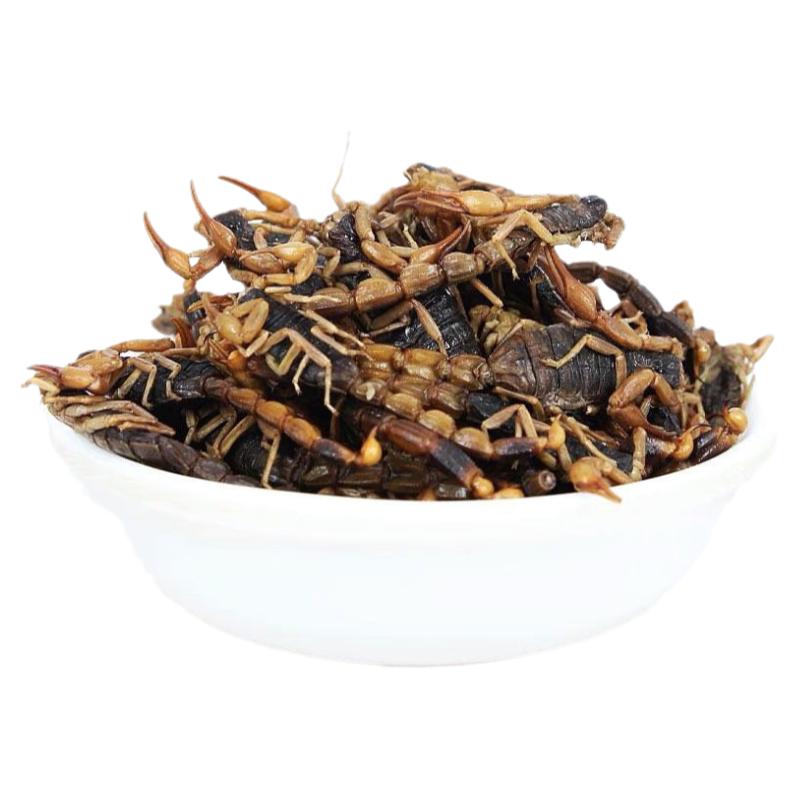 蝎子干100克包邮另售蜈蚣中药材