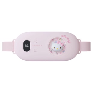 三丽鸥helloKitty暖宫腰带缓解女生闺蜜月经痛暖腹神器生日礼物kt