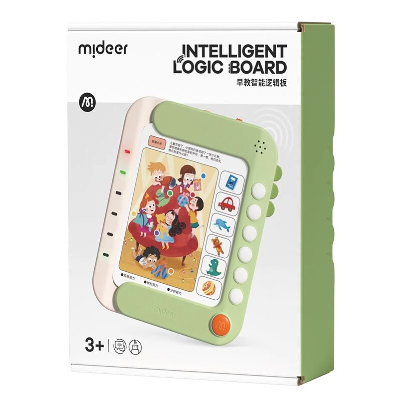 mideer弥鹿儿童逻辑板思维训练3-8岁智能发声早教益智机六一礼物