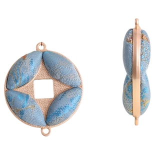 宋锦饰品配件马年手工diy材料马上有福葫芦小马钥匙扣包挂件配饰