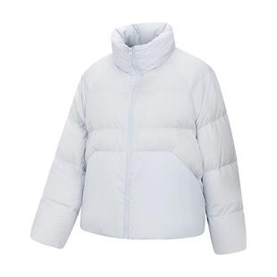 乔丹泡芙羽绒服女生2025冬季新款甜美百搭学院防风保暖外套面包服