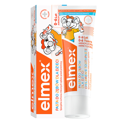 elmex奥拉氟儿童牙膏防蛀防龋齿