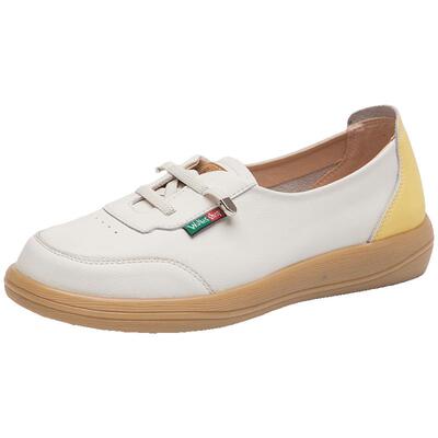 奥卡索2025春季新款软底小白鞋