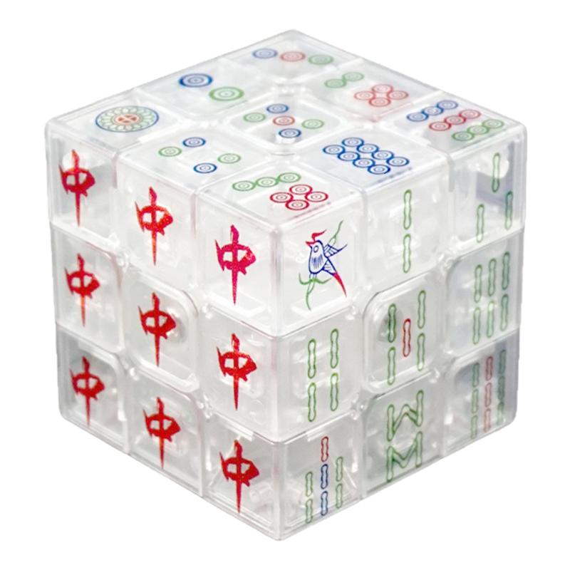 个性麻将魔方解压玩具