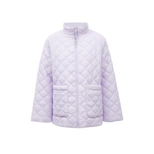 tq区绫致Vero Moda棉服秋冬休闲舒适简约纯色外套女时尚