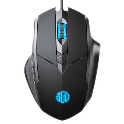 英菲克PW1有线鼠标静音办公游戏