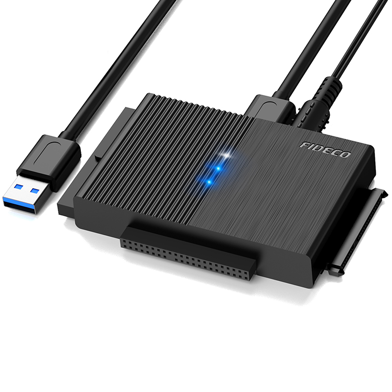 sata转usb3.0外接ide硬盘易驱线2.5/3.5英寸笔记本机械固态读取器