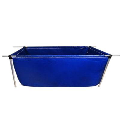 帆布鱼池养鱼蓄水池防水布加厚刀刮布袋大型塑料水产养殖水箱专用