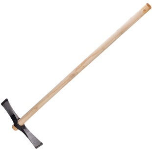 手工锻打镐锄挖笋专用锄头户外挖树桩神器工具镐头挖冬笋镐斧两用