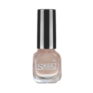 Sweet Color奶茶裸色指甲油女水性免烤速干无毒温和安全百搭12ml