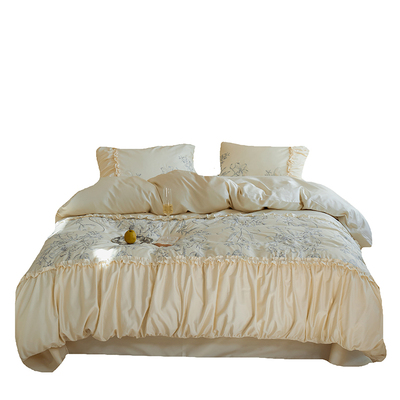 长绒棉法式轻奢四件套复古公主风