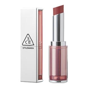 新款3ce柔雾管口红雾面丝绒哑光唇釉海盐肉桂银管唇膏正品学生款