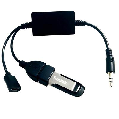 aux转换usb接口插u盘解码播放器