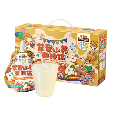 10袋正装三只松鼠苹果山药四神饮