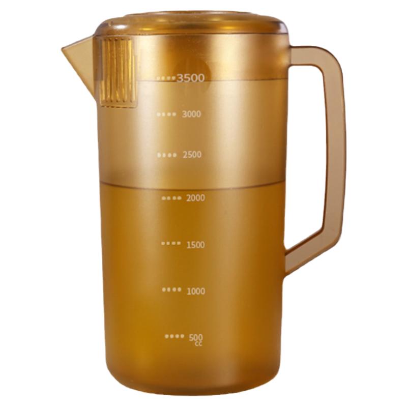 pc亚克力茶色冷水壶塑料泡茶壶