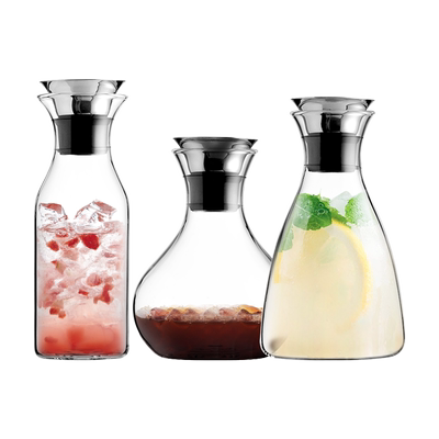 wvii耐热玻璃北欧风防尘冷水壶