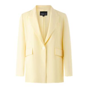 PRICH时髦休闲戗驳领西装夏季新款商务通勤外套正装女