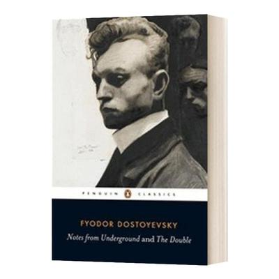 英文原版 Notes From Underground 地下室手记  陀思妥耶夫斯基  黑经典 Fyodor Dostoyevsky 英文版 进口英语原版书籍