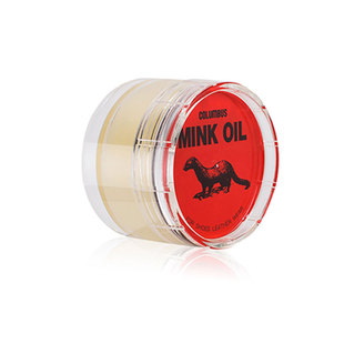 日本貂油皮革包包护理保养油鞋油无色通用皮具皮衣黄狼膏COLUMBUS