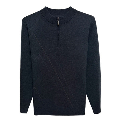 中老年男士爸爸毛衣男款冬季加厚