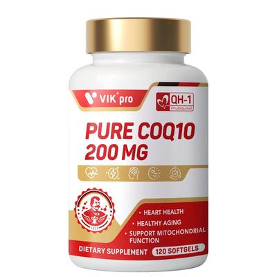 德国VIKpro辅酶q10泛醌软胶囊保护心脏官方旗舰店正品备孕120粒