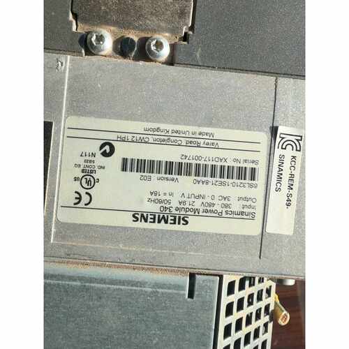 【请询价】SINAMICS功率模块6SL30400PA000