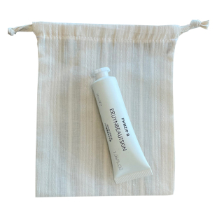 米黄提花口袋棉布袋束口袋定制抽拉绳空白口罩收纳包包内胆迷你