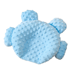 宝宝定型枕枕套新生婴儿小米枕芯内胆套冬季安抚豆豆绒枕头套加绒