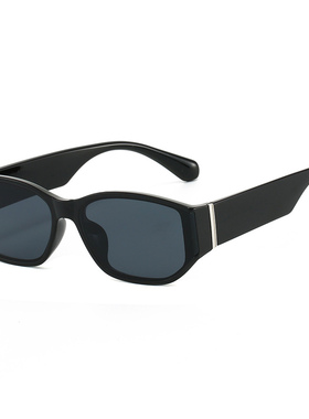 超A高级感无框黑色墨镜女