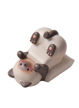 笨鸟创意暹罗猫手机支架