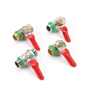 农用厚不锈钢铜两分球阀开关喷雾打药机器喷杆枪头高压管双内外丝