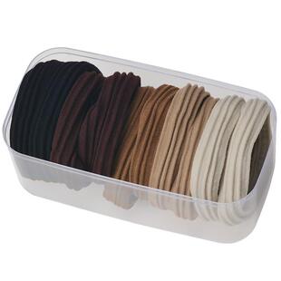 加粗高马尾丸子头皮筋女扎头发黑不勒大号无缝发圈高弹力耐用头绳