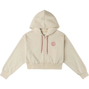 VANS范斯女子CROPPED HOODIE运动休闲套头衫卫衣VN000SPK2N1