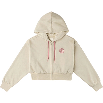 VANS范斯女子CROPPED HOODIE运动休闲套头衫卫衣VN000SPK2N1