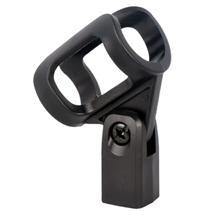 高端通用型麦克风夹有线无线话筒夹子支架固定夹头配件大号咪麦夹