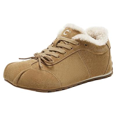 千百度2025新款厚底德训鞋