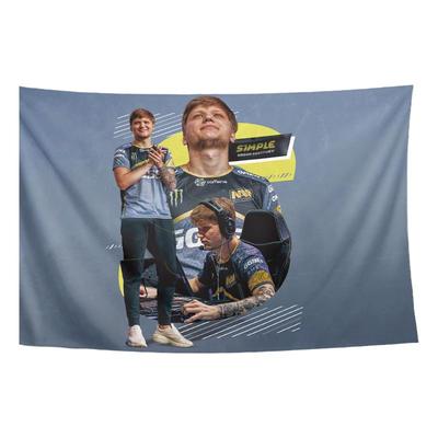 简单s1mple写真周边装饰画