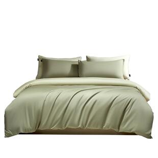 新疆长绒棉床上四件套A类100支全棉纯棉贡缎被套床单防螨四季通用