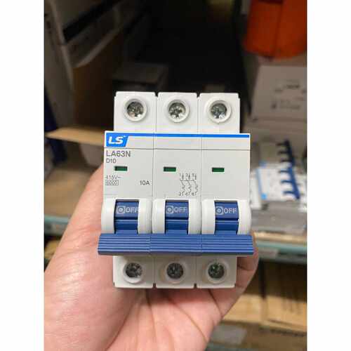 〔议价-可维修〕LA63N 3P D10A断路器 韩国LS电气/LG产电 全 工业