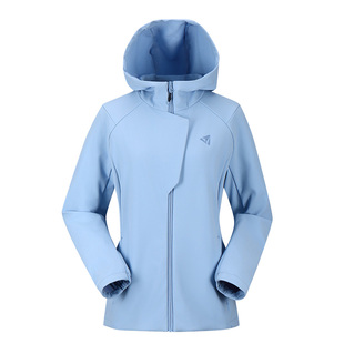 TONPO动魄 户外软壳冲锋衣女新款防风衣透湿保暖软壳衣外套女风衣