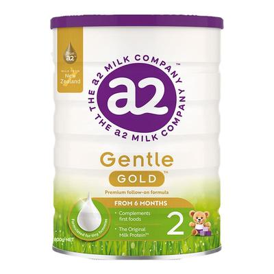 a2奶粉呵护金装GentleGold较大婴儿配方奶粉2段800g*3罐 6-12月