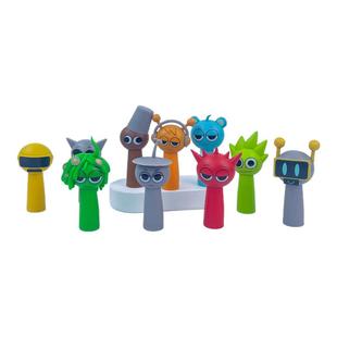 sprunki节奏盒子玩具手办蛋糕摆件新款全套模型周边儿童生日礼物