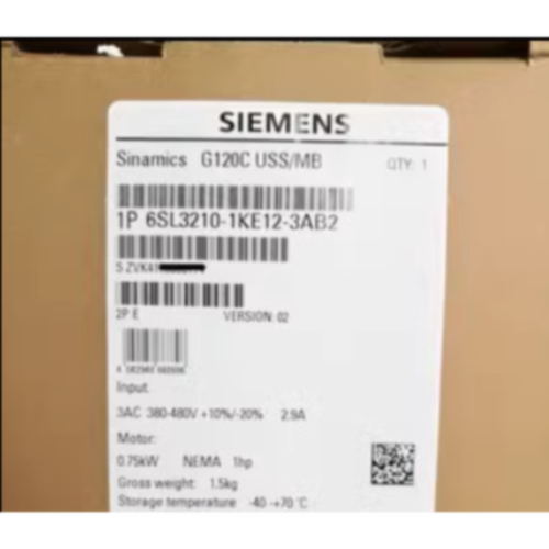 议价6SL3210-1KE12-3AB2西门子G120变频器0.55kW原装6SL32101KE12