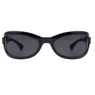 Jennie同款发箍墨镜女ins风71763黑色复古大框弧形遮阳护目太阳镜