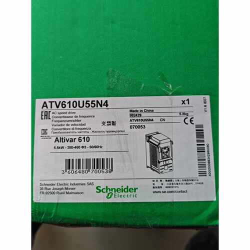 施耐德变频器ATV610U55N4议价